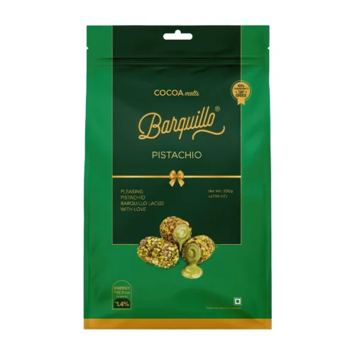 Cocoa Melts Barquillo Pistachio 200 Gm