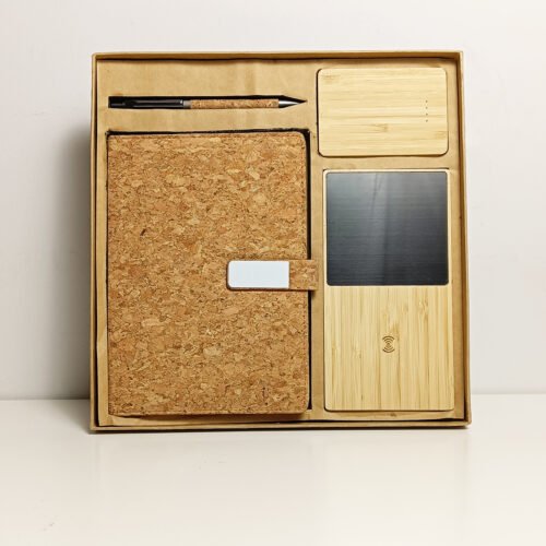 Cork-Diary-Power-bank.jpg Cork Diary, Power bank, Cup Warmer+Wireless Charger & Pen
