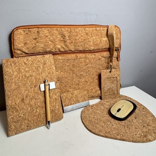 Cork-Laptop-Sleeve-Cork.jpg Cork Laptop Sleeve, Cork Diary, Cork Card Holder, Cork Lanyard, Cork Mouse Pad, Bamboo Mouse & Bamboo Pen