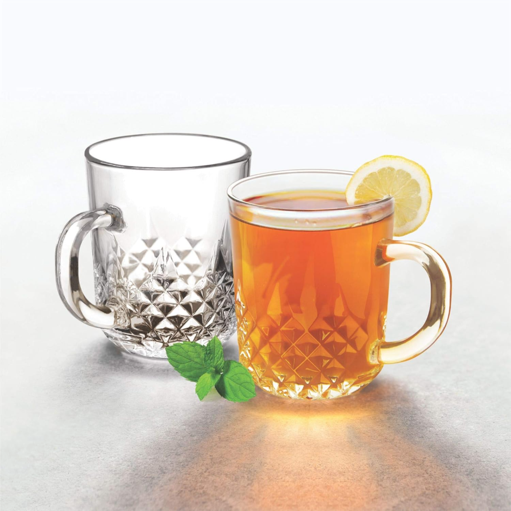 Crystal Mug Set of 6, 224 ml - Image 2