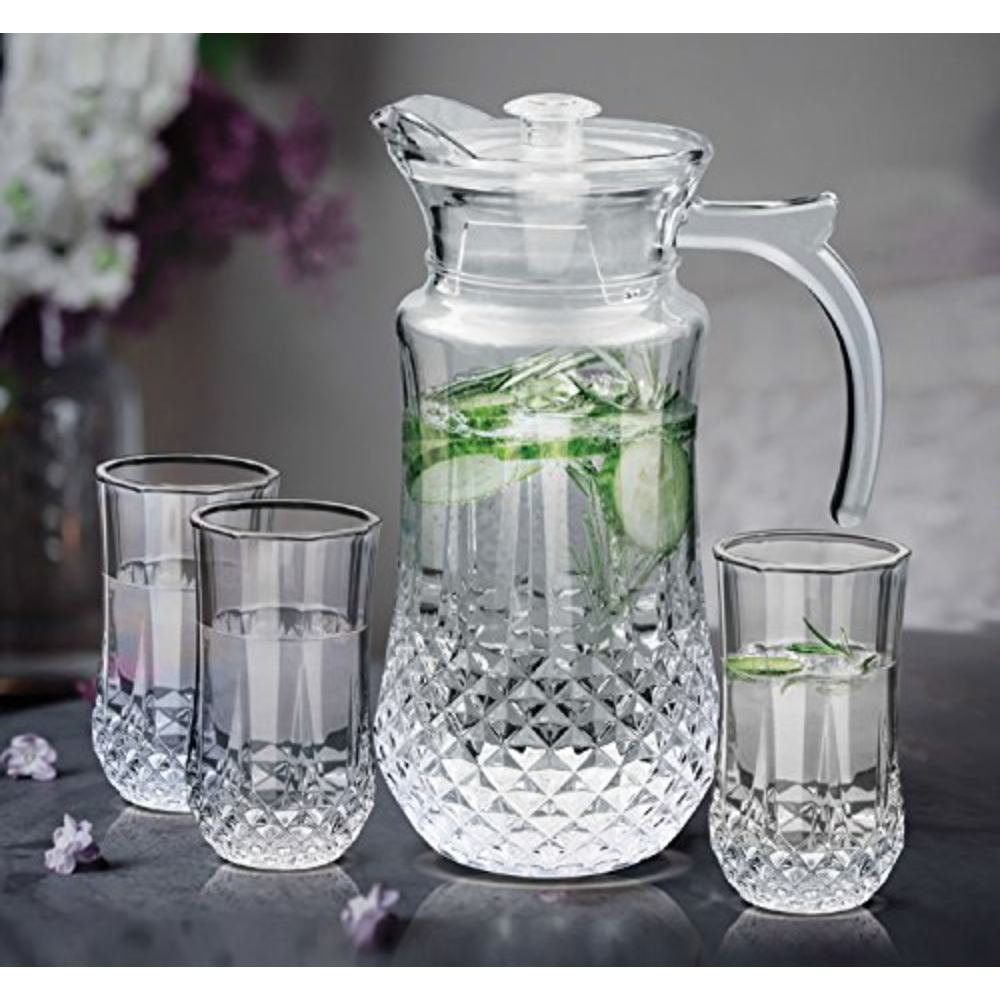 Desire Lemon Set (1 Jug, 1470 ml and 6 Tumblers, 240 ml) (Glass) - Image 4