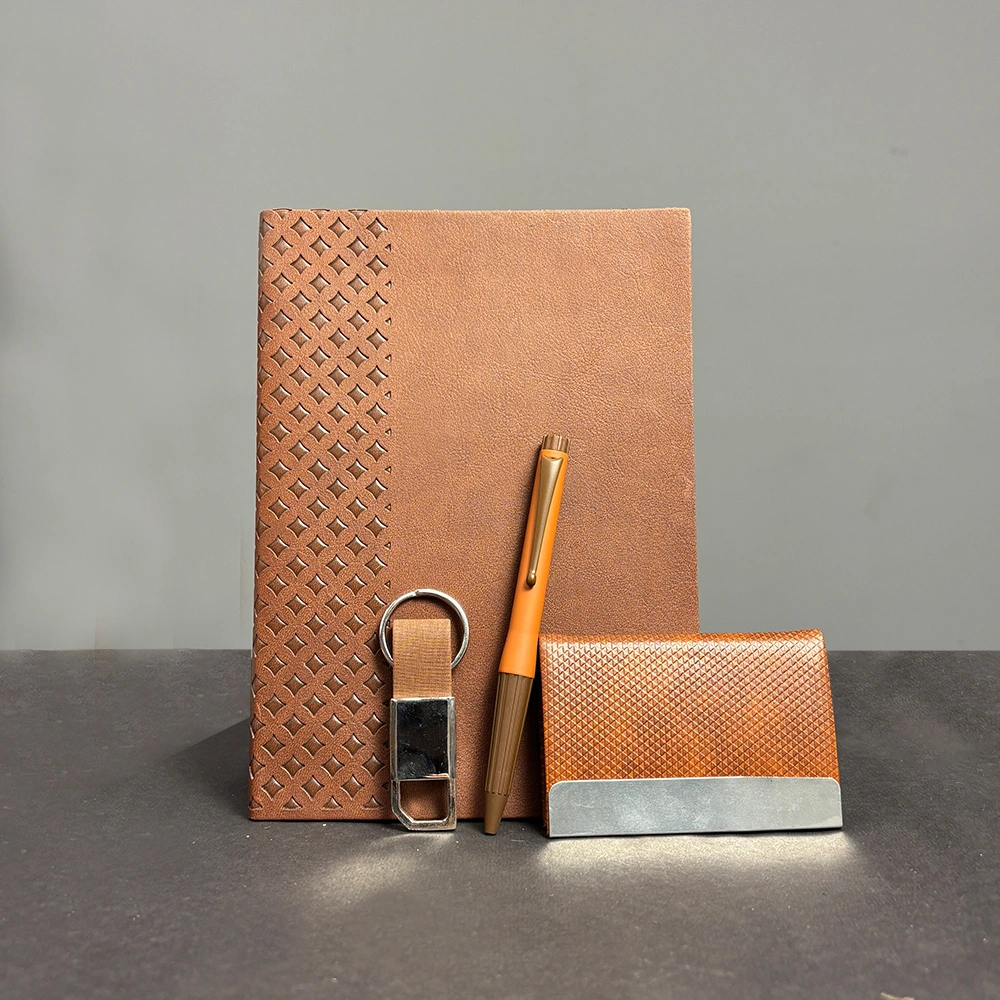 Diary, Card Holder, Pen & Keychain - Image 2