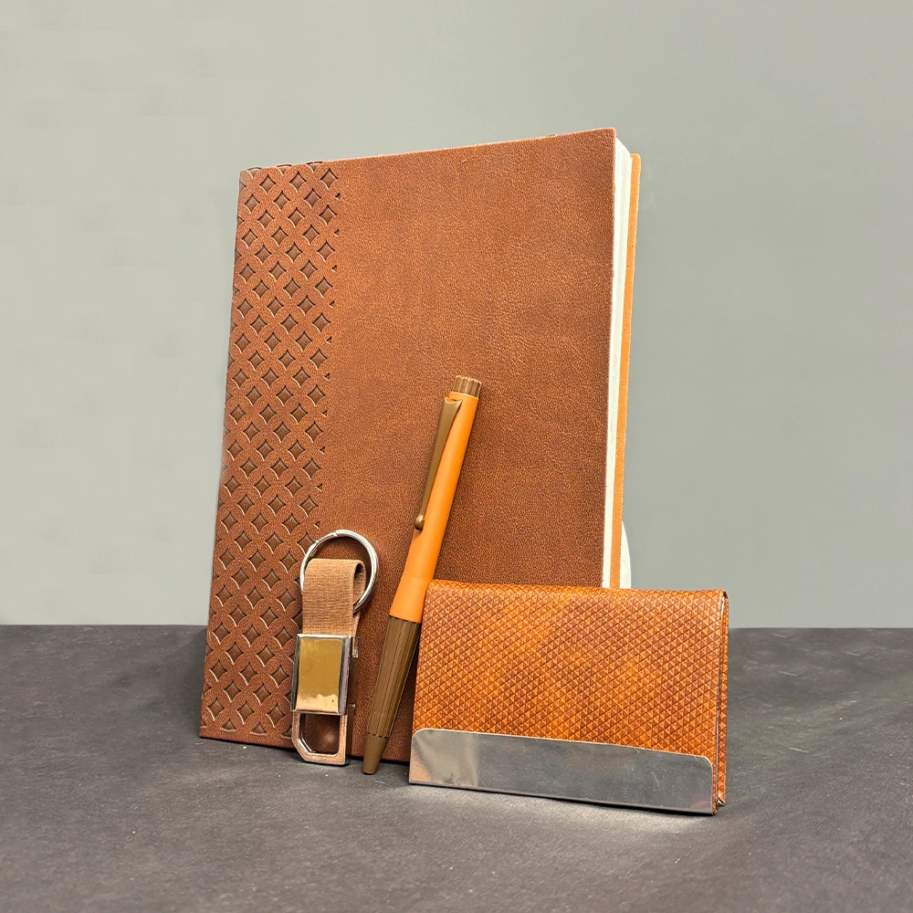 Diary, Card Holder, Pen & Keychain - Image 3