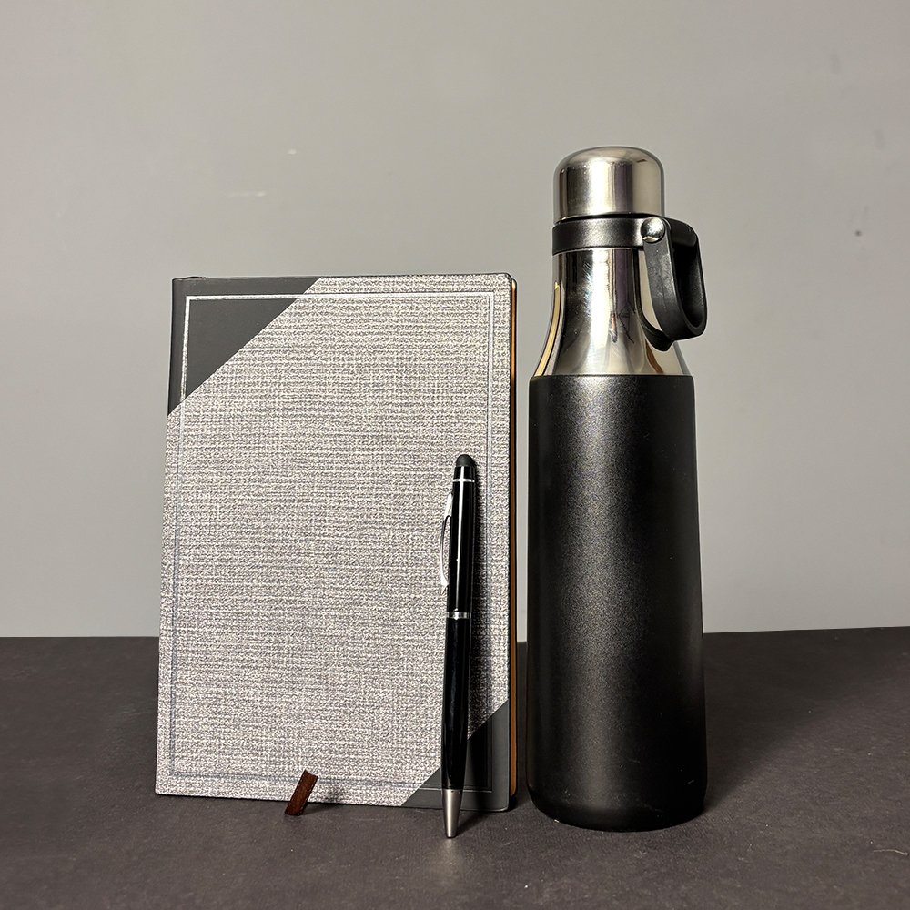 Diary, Pen & steel bottle - Image 2