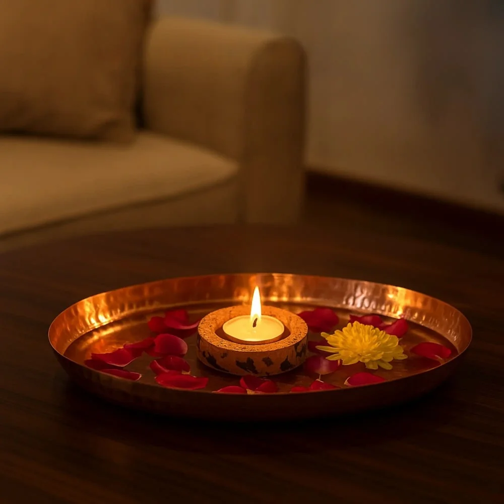 Floating Cork Diya - Image 4