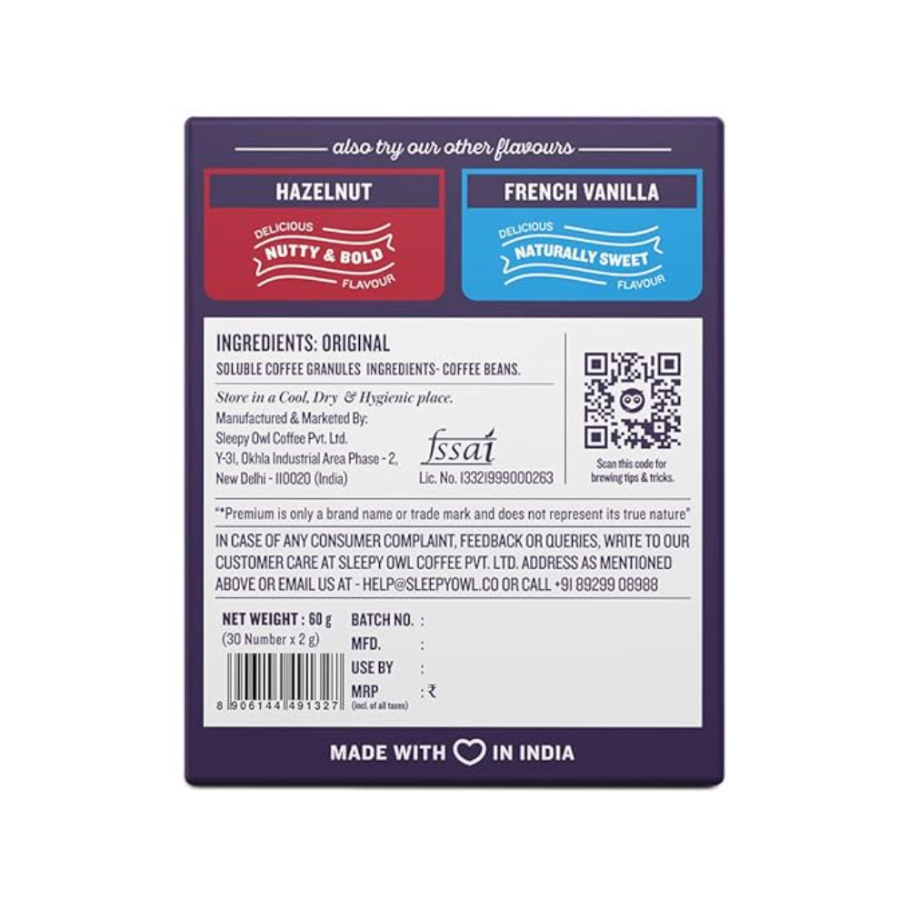 Instant Coffee Sachets Original Po30 - Image 2