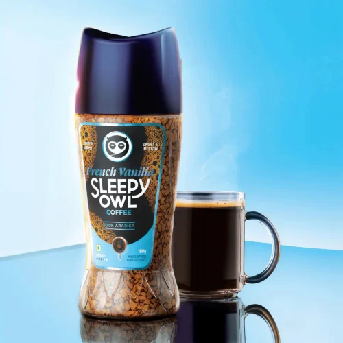 Instant Coffee Jars French Vanilla