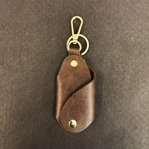 Faux Leather, Metal, Customizable, Lightweight Keychain