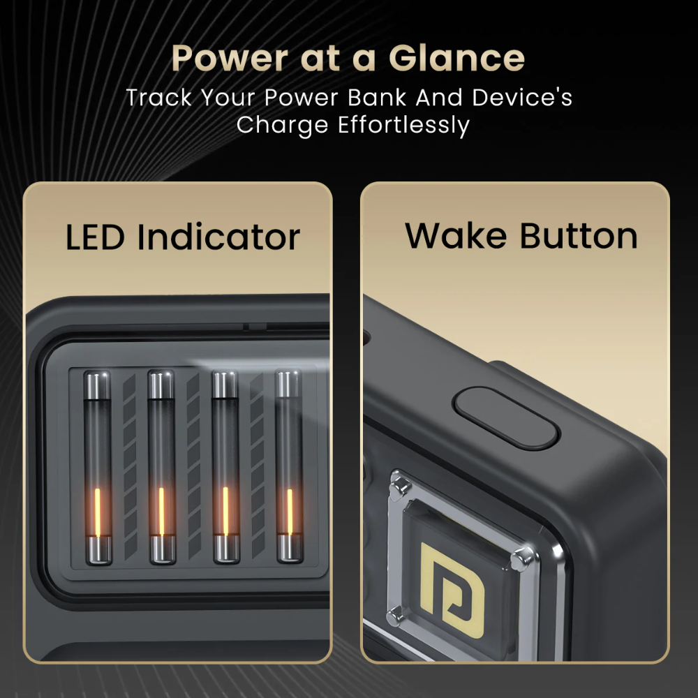 Luxcell Bind Mini 10k 10000mah Mini Powerbank With In Built Cable - Image 3