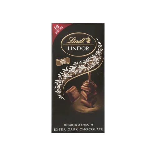 Lindor Singles Extra Dark Chocolate 100 G