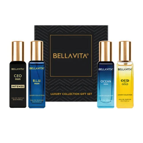 Luxury Collection Gift Set - Ceo Man Intense, B.L.U. Man, Ocean Man & Qud Glod