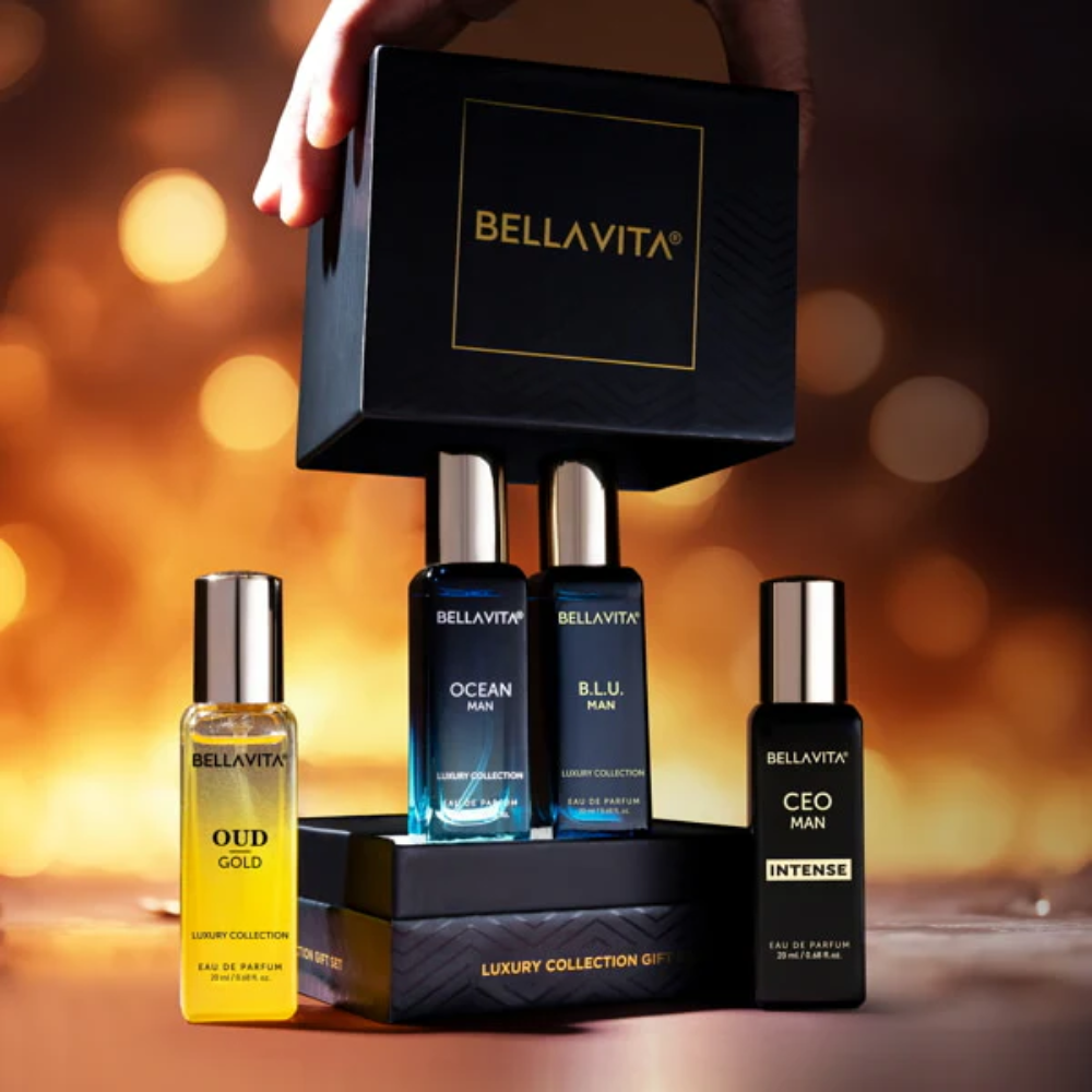 Luxury Collection Gift Set - Ceo Man Intense, B.L.U. Man, Ocean Man & Qud Glod - Image 2