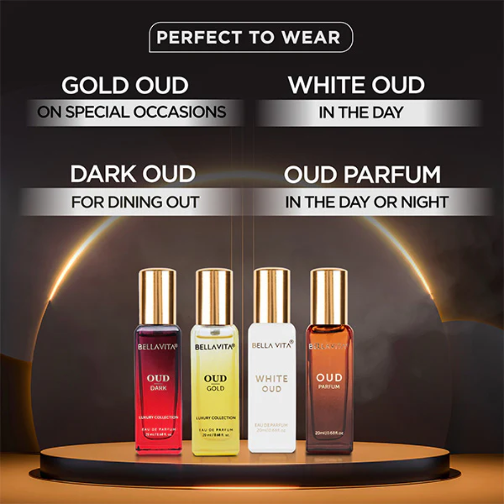 Luxury Oud Experience Set - Qud Dark, Qud Perfume, White Qud & Qud Gold - Image 4