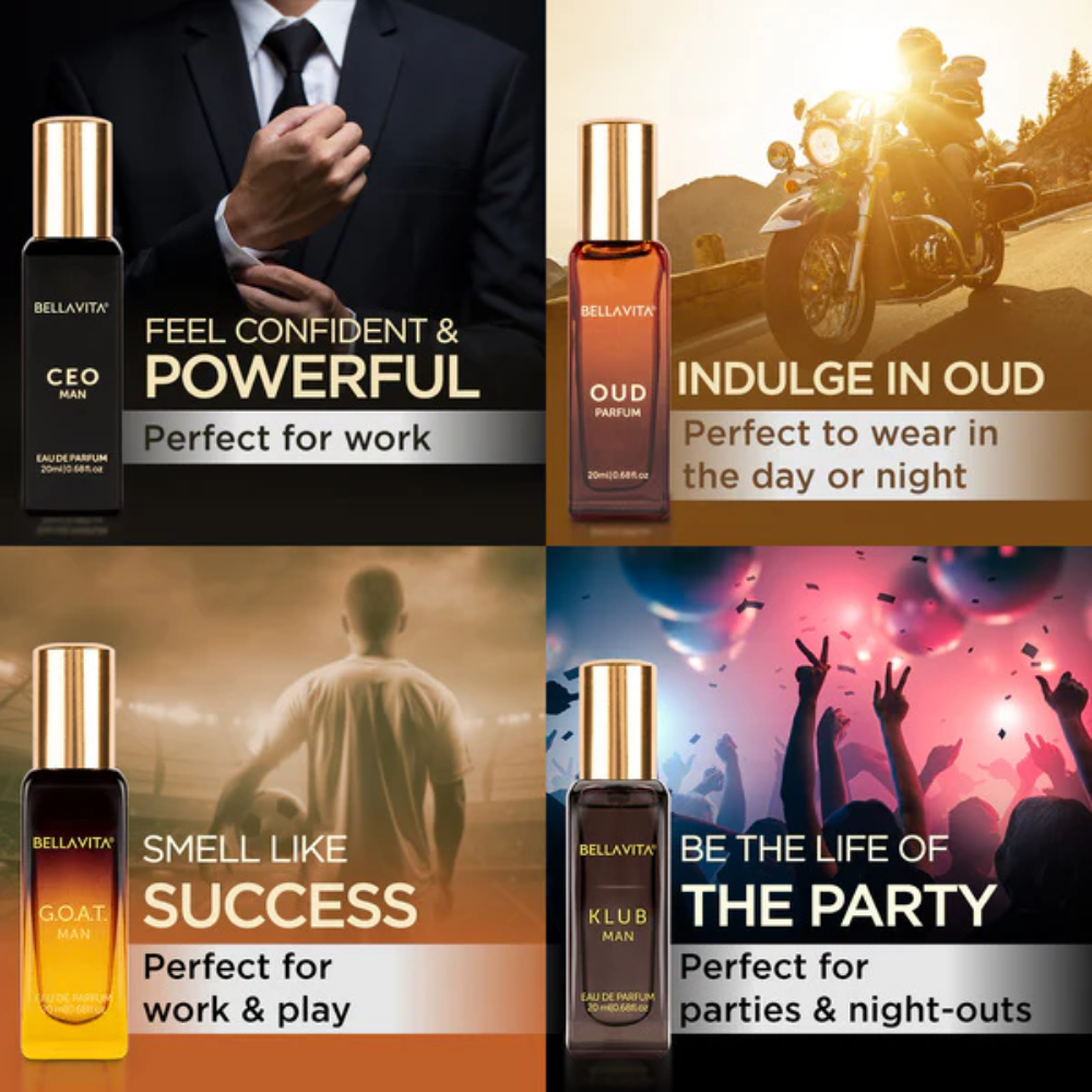 Luxury Perfumee Gift Set For Man - G.O.A.T. Man, Qud Perfume, Ceo Man, Klub Man - Image 3