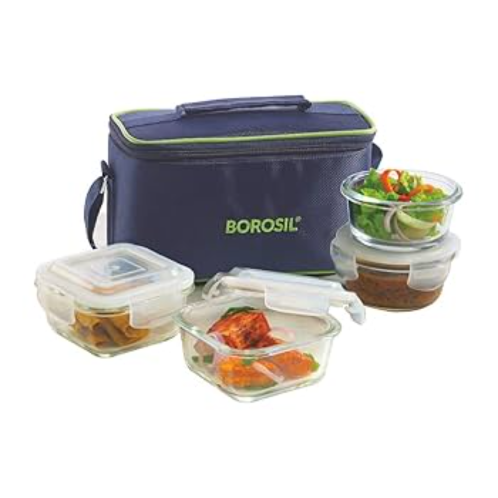 MICROWAVABLE GLASS LUNCH BOX (UNIVERSAL) - Image 2