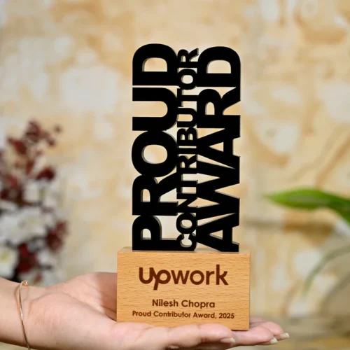 Proud Contributor Acrylic Award