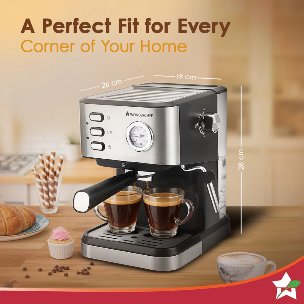 Regenta Espresso Coffee Machine (19 Bar) - Image 4