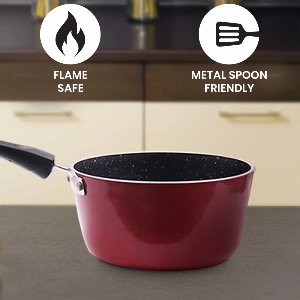 Granito Non-Induction Sauce Pan 14 CM - Image 3