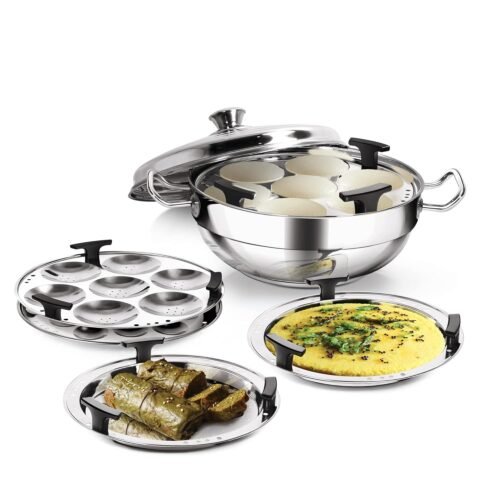 Stainless-Steel-Sandwich-Bottom-Multi-kadhai-With-Lid-6-attachments-1.jpg Stainless Steel Sandwich Bottom Multi-kadhai With Lid & 6 attachments