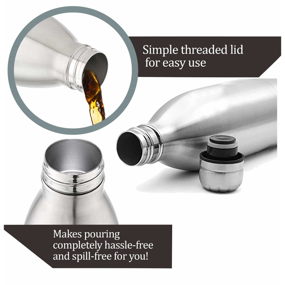Duo DLX 500 Thermosteel Water Bottle 500 ml - Image 4