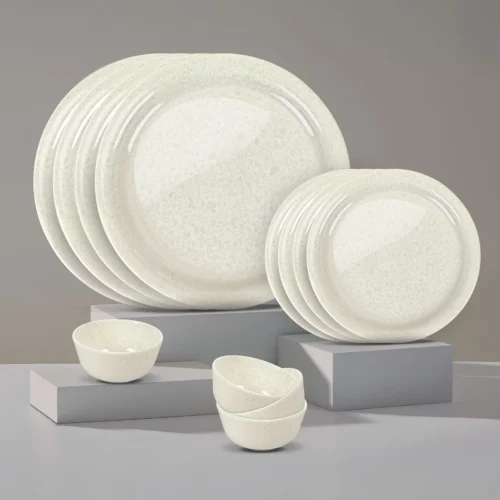 Terroso-1 Lissome Dinner Set - Terrosoivory (Melamine)