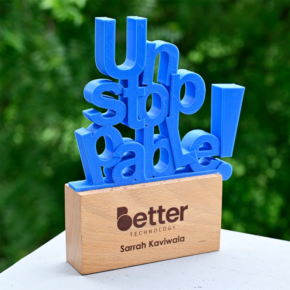 Unstoppable 3D Award - Image 2