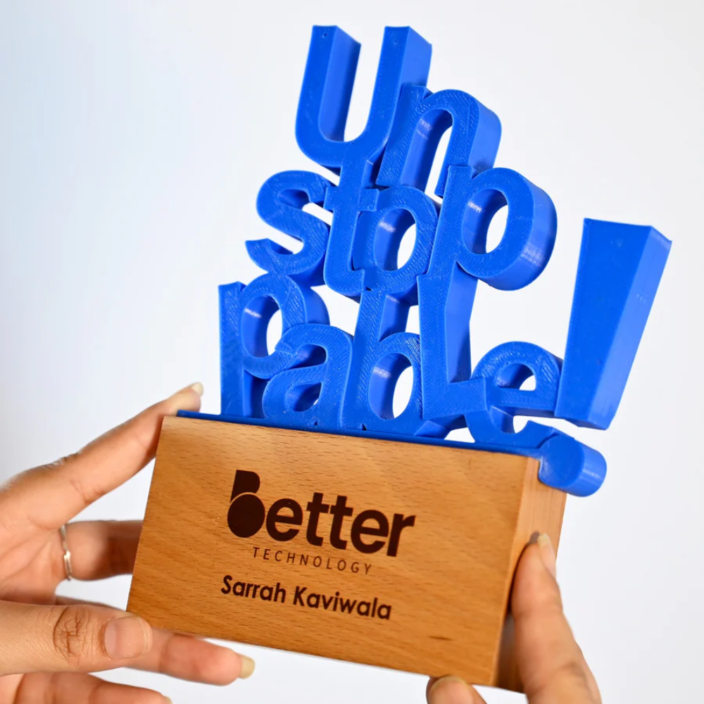 Unstoppable 3D Award - Image 3