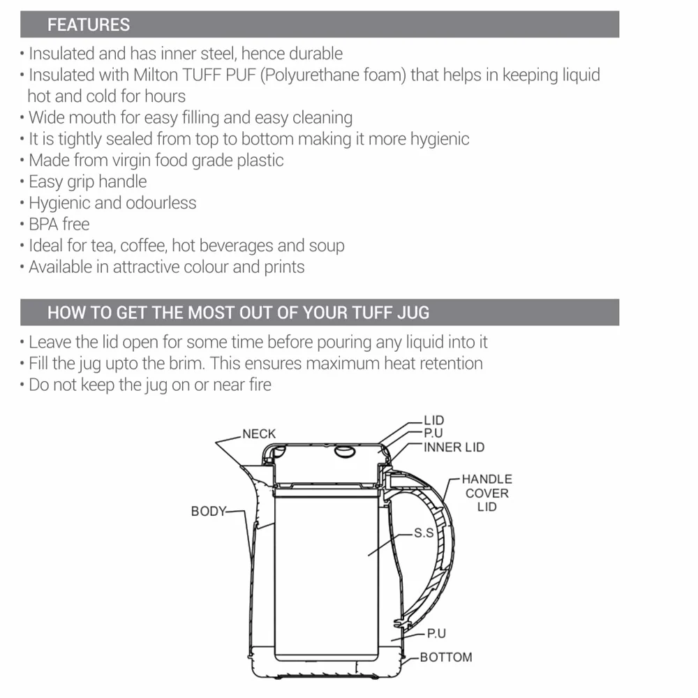 VIVA TUFF JUG 1000 - Image 5