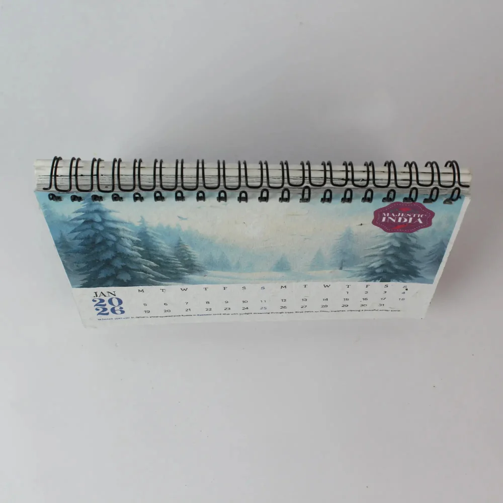 Wire Bloom Desk Calendar - Image 2