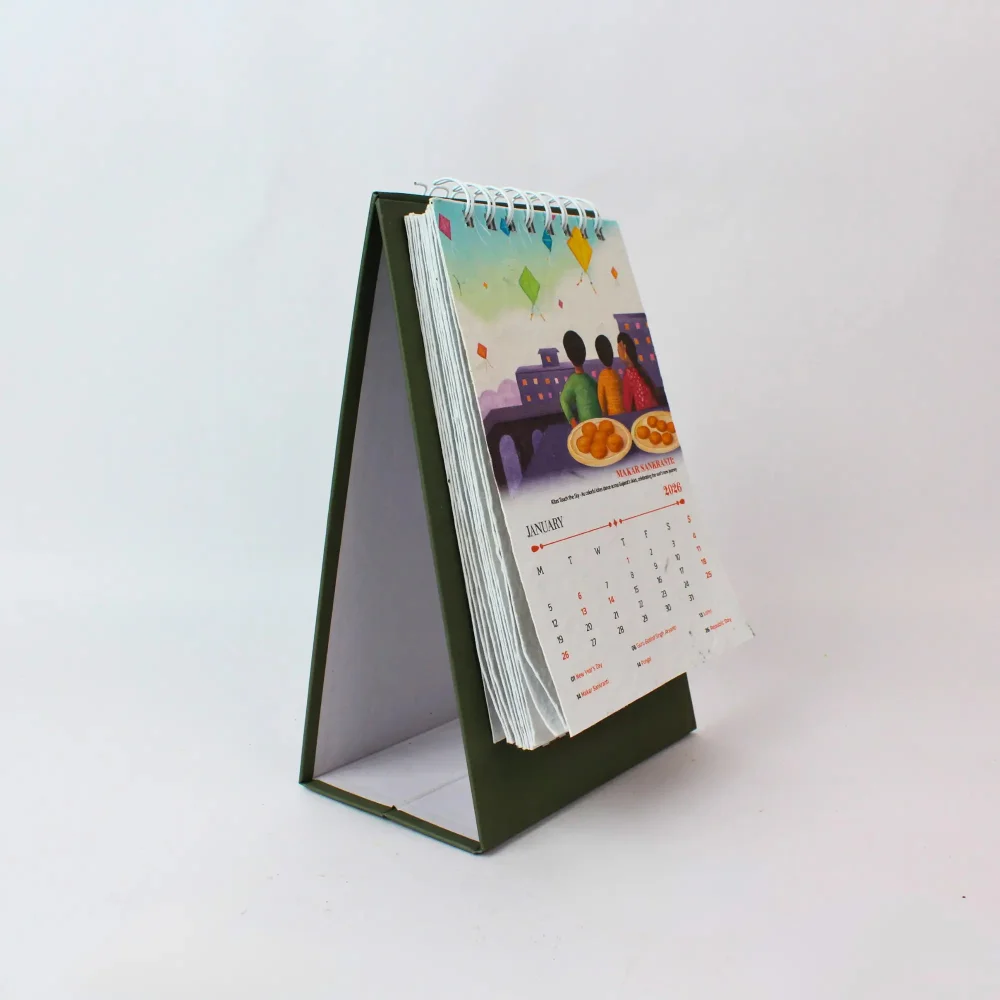 Wire Bloom Desk Calendar - Image 3
