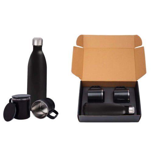 _0067_Set of Cola Vacuum Flask with 2 Stainless steel cups in Gift box Set of Cola Vacuum Flask with 2 Stainless steel cups in Gift box
