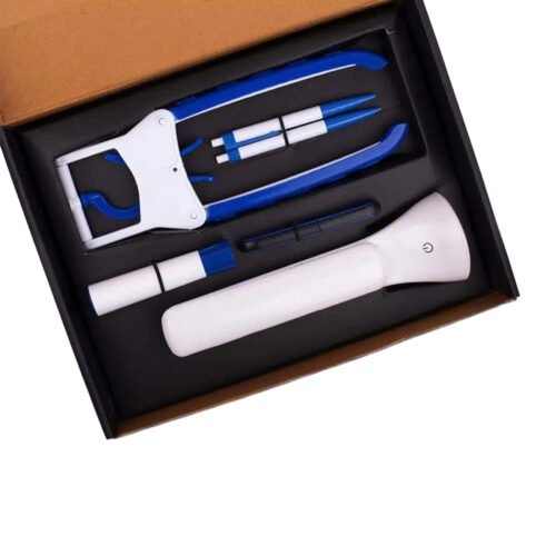 _0103_Doctor Lamp set_ Folding Coat hanger, Lint remover, Folding Doctor Lamp set: Folding Coat hanger, Lint remover, Folding scissors, Pen/Pencil combo, COB Desk lamp | 5 pc set