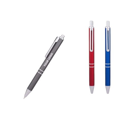 _0141_Loop Metal Pen with Double Rings Loop Metal Pen with Double Rings