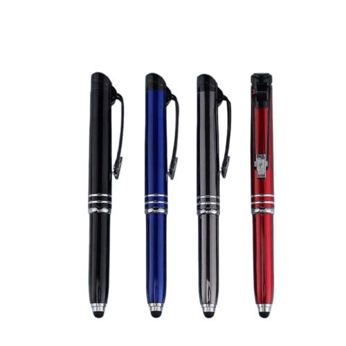 _0164_Write in the dark executive _Auto_ pen with stylus (brass body) Write in the dark executive 'Auto' pen with stylus (brass body)