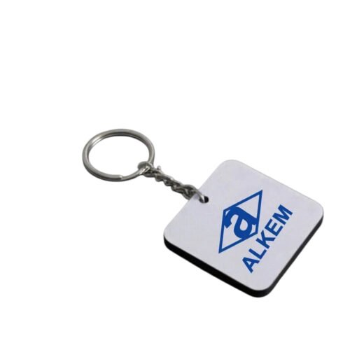 _0181_TapChain Square_ Customized MDF Keychain with NFC Tag _ TapChain Square: Customized MDF Keychain with NFC Tag | Link to your Catalog, Website, Video, etc | Double side branding