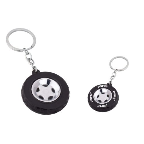 _0199_Tyre Shape Keychain with Chrome finish Tyre Shape Keychain with Chrome finish