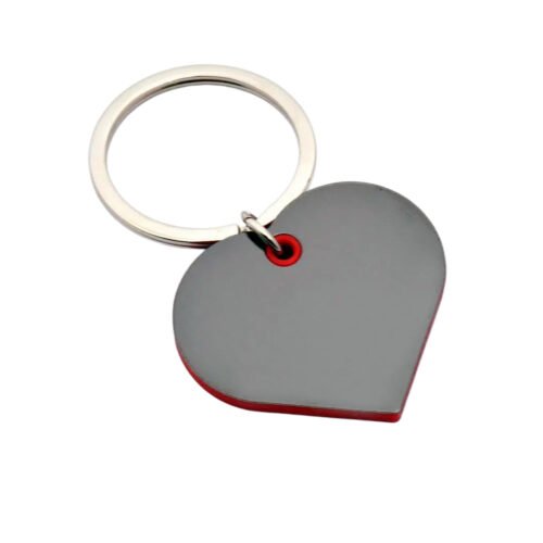 _0212_Heart shape keychain with highlights Heart shape keychain with highlights