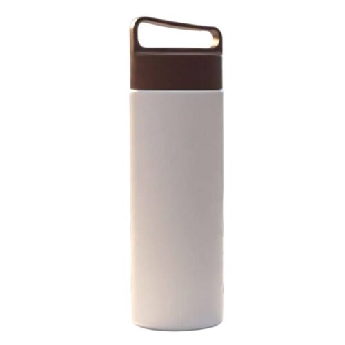 SafeSip Tilt: Glass bottle with outer plastic body and Easy carry handle | Capacity 425ml (approx)
