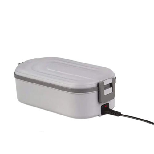 _0264_ThermoBite Slim_ Electric Lunch Box with 2 Steel Containers ThermoBite Slim: Electric Lunch Box with 2 Steel Containers | Carry Bag included
