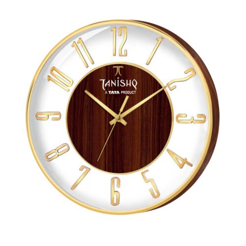 _0290_Clear back wall clock with Shiny numbers _ Branding included Clear back wall clock with Shiny numbers | Branding included MOQ 100 pc