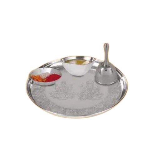 Divine Pooja Thali 4 pc set