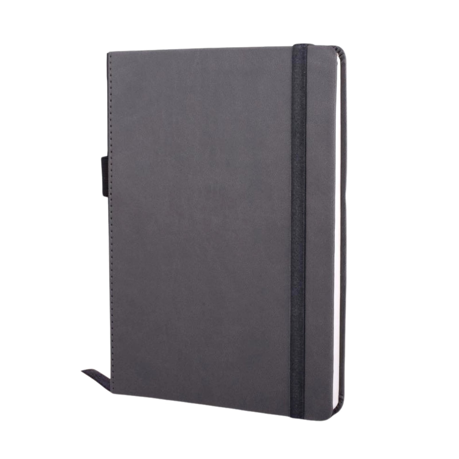 Alpha A5 notebook with Pen Slot | Two tone finish | With memorandum, Fastener & Bookmark ribbon