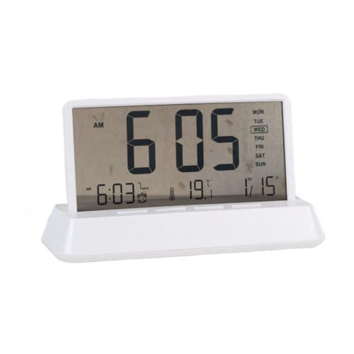 Axis : See thru clock with temperature