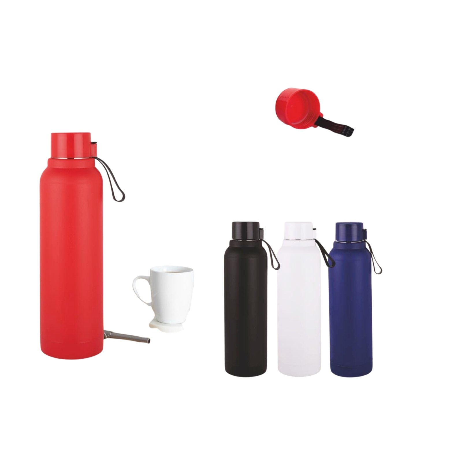 Candy: Insulated Steel Bottle in Matte Finish | Keeps Hot & Cold for 4-6 Hours | Capacity 750 ml approx