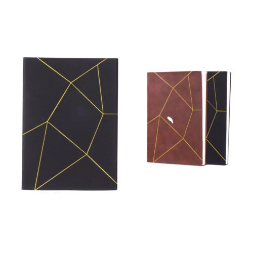 Constella PU notebook Constella PU notebook with Golden leafing | With Memorandum and Bookmark Ribbon