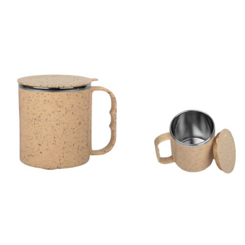 EcoMug Eco Friendly Coffee mug with steel inside EcoMug: Eco Friendly Coffee mug with steel inside | Made with Wheat fiber