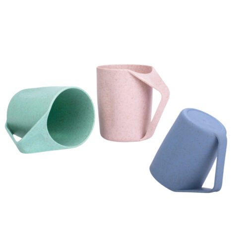 EcoMug Wheat Straw Eco Friendly Mug EcoMug: Wheat Straw Eco Friendly Mug with Handle | Tilt Dry Design