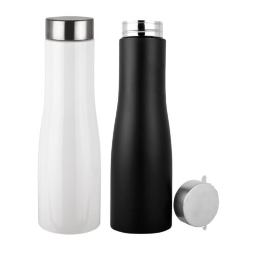 Flora Steel single wall bottle Colored Capacity 1L approx Flora Steel single wall bottle Colored | Capacity 1L approx