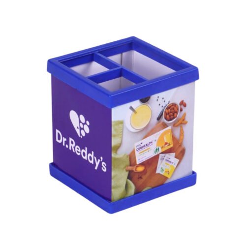 Folding Customized Pen Stand Table Top | Folds for transport or when not in use | Branding included MOQ 200