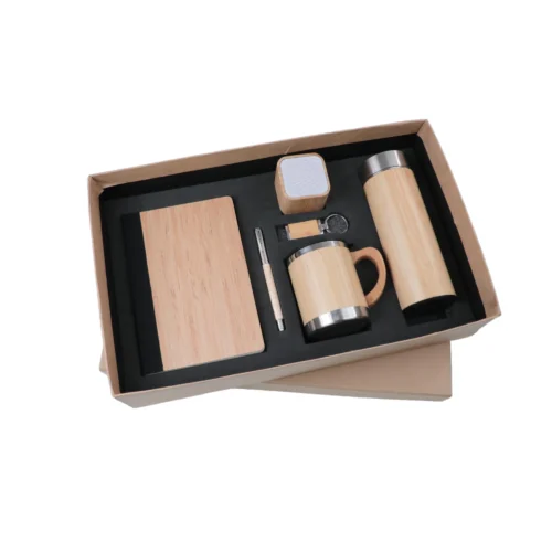 GE 502 6 in 1 Gift Set - Note Book, Mug, Pen, Flask, Speaker, Key Chain